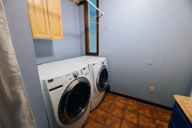 18400 N Fruitport Rd, Spring Lake, MI 49456 - laundry room with washer and dryer and cabinet space