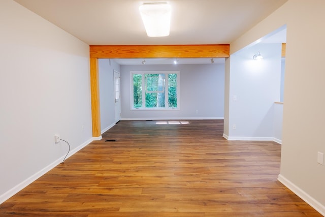 18400 N Fruitport Rd, Spring Lake, MI 49456 - spare room featuring wood finished floors
