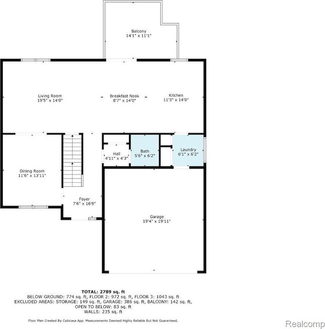 14236 Marshall Dr, Redford, MI 48239 - view of property floor plan