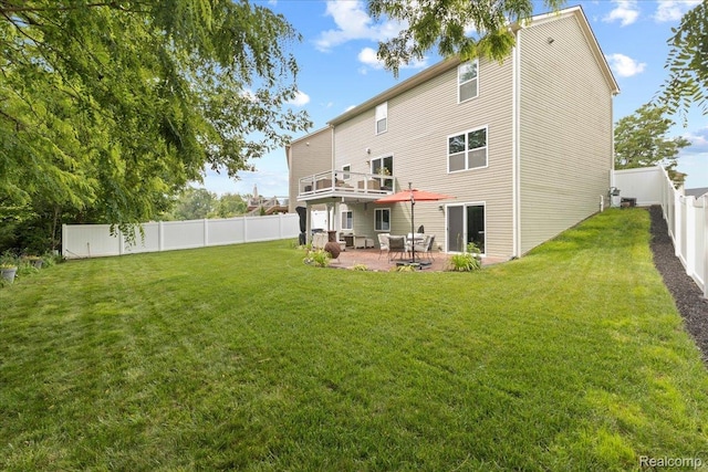 14236 Marshall Dr, Redford, MI 48239 - back of property with a patio area and a fenced backyard