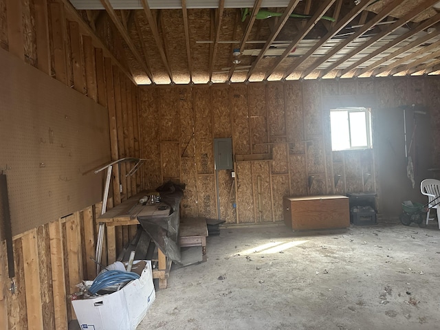 8942 28th Ave, Bitely, MI 49309 - garage featuring electric panel