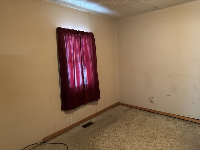 8942 28th Ave, Bitely, MI 49309 - spare room featuring light colored carpet and a textured ceiling