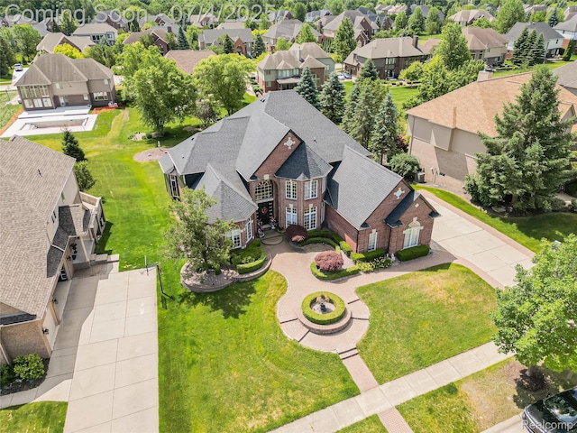926 Majestic, Rochester Hills, MI 48306 - aerial perspective of suburban area