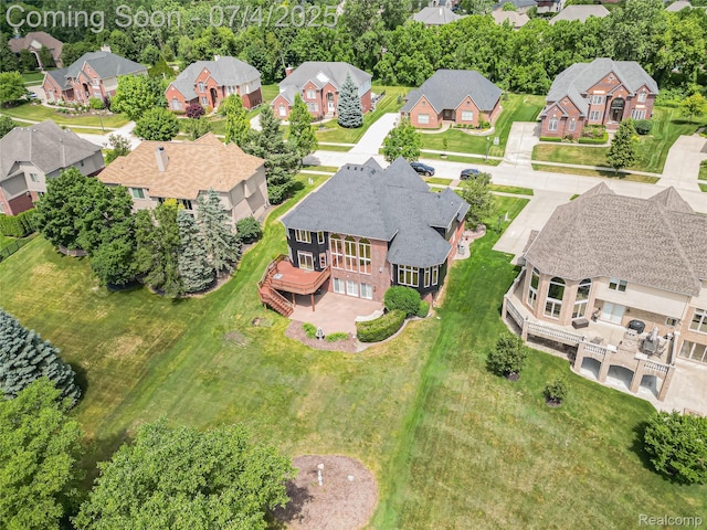 926 Majestic, Rochester Hills, MI 48306 - aerial view of residential area