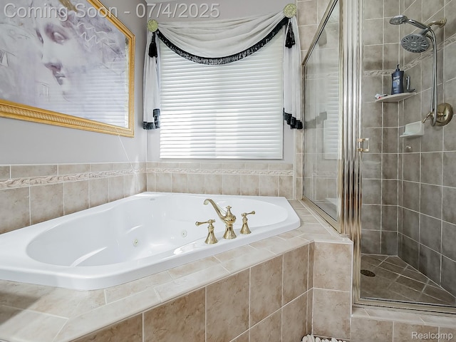 926 Majestic, Rochester Hills, MI 48306 - bathroom with a shower stall and a tub with jets