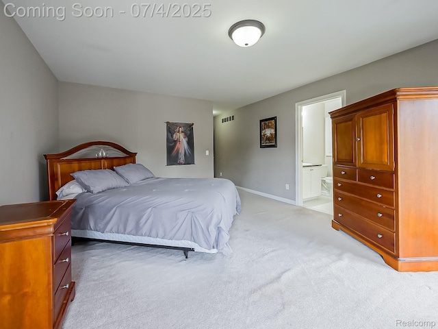 926 Majestic, Rochester Hills, MI 48306 - bedroom featuring light carpet and ensuite bathroom