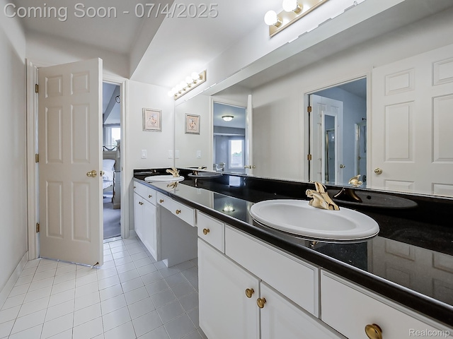 926 Majestic, Rochester Hills, MI 48306 - full bath featuring double vanity, tile patterned floors, and ensuite bathroom