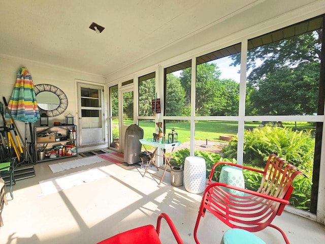 3374 Elmwood St, Clio, MI 48420 - sunroom with healthy amount of natural light