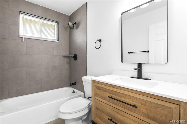 22266 E Schafer St, Clinton Township, MI 48035 - full bathroom with vanity and shower / washtub combination