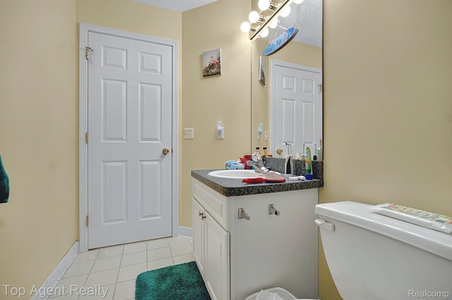 34658 Pine Vly, Richmond, MI 48062 - bathroom featuring vanity and tile patterned flooring