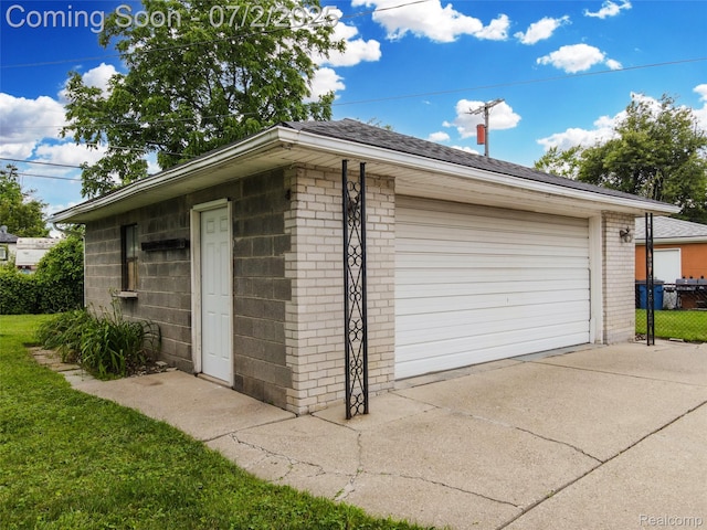4910 Julius Blvd, Westland, MI 48186 - view of detached garage