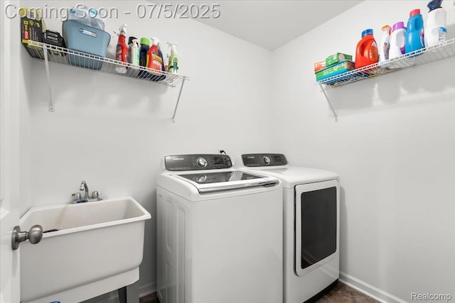 21422 Navarra Dr, South Lyon, MI 48178 - laundry area with independent washer and dryer