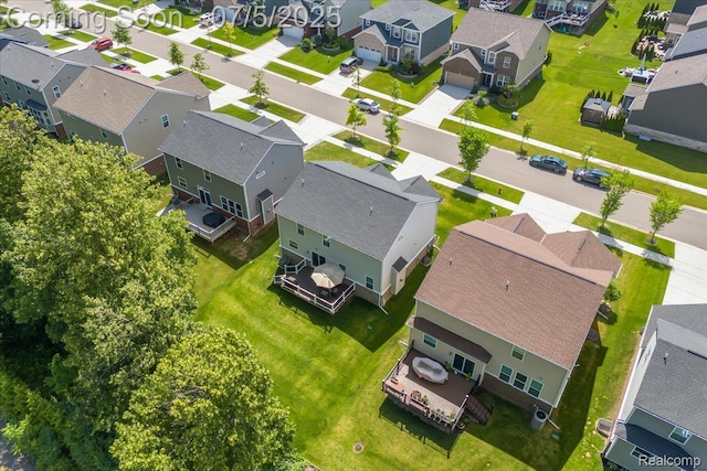 21422 Navarra Dr, South Lyon, MI 48178 - aerial view of residential area