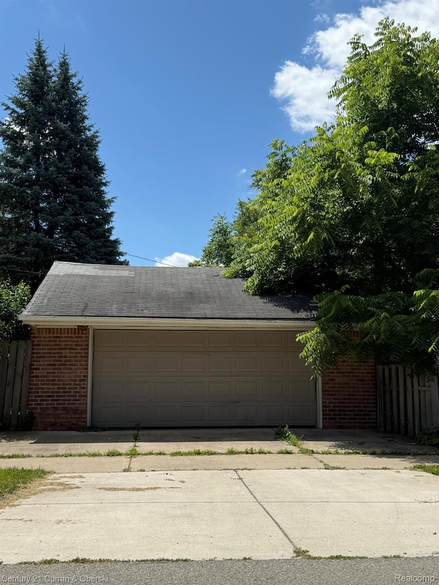 10056 Garfield, Redford, MI 48239 - view of garage