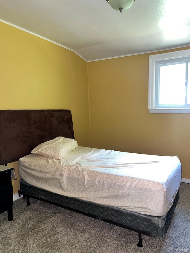 8956 Dixie Hwy, Ira, MI 48023 - carpeted bedroom with crown molding and baseboards