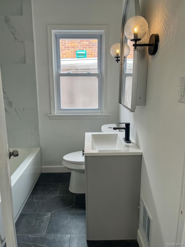 4651 Berkshire St, Detroit, MI 48224 - full bathroom featuring vanity and toilet