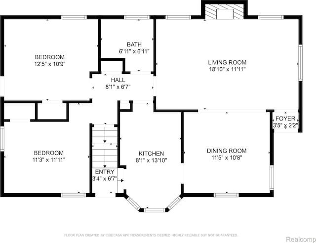 4651 Berkshire St, Detroit, MI 48224 - view of room layout