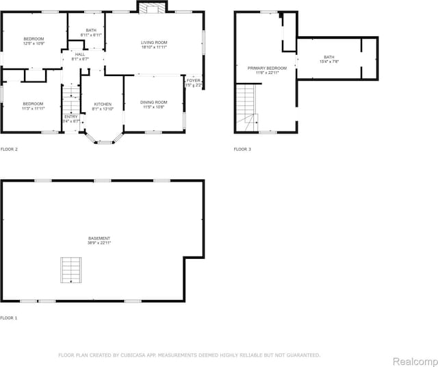 4651 Berkshire St, Detroit, MI 48224 - view of property floor plan