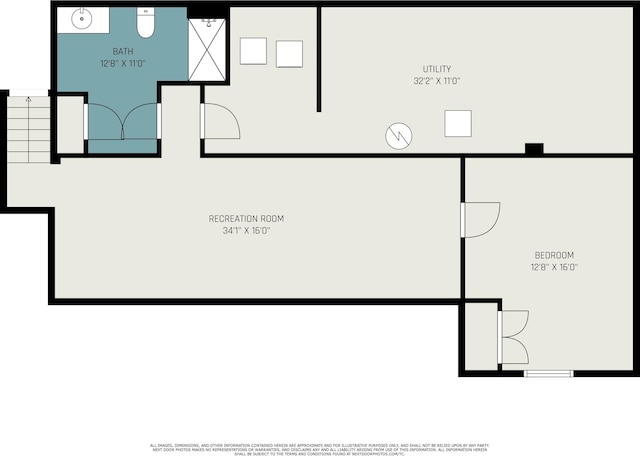 3341 Circle Dr, Saint Joseph, MI 49085 - view of room layout