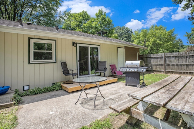 3341 Circle Dr, Saint Joseph, MI 49085 - view of patio with area for grilling