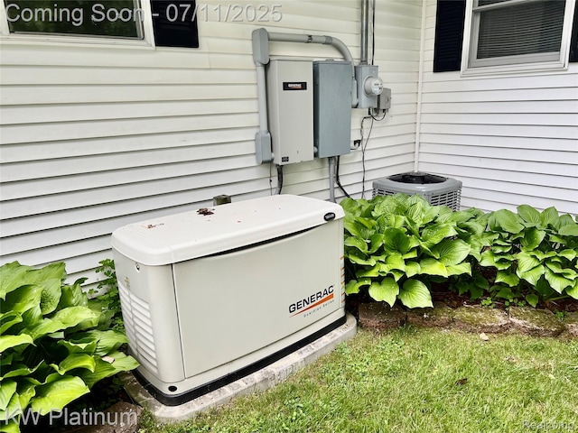 3775 Carrigan Rd, Fort Gratiot, MI 48059 - exterior view of a power unit and electric meter