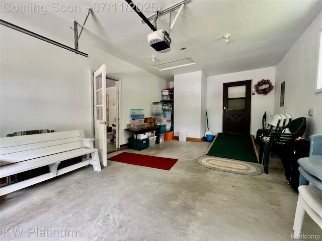 3775 Carrigan Rd, Fort Gratiot, MI 48059 - garage featuring a garage door opener and electric panel