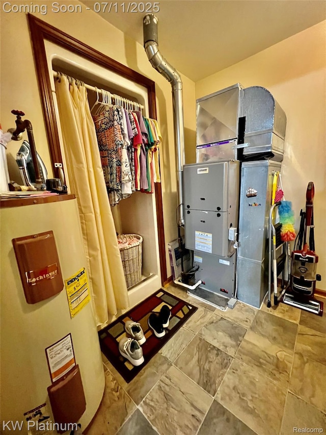 3775 Carrigan Rd, Fort Gratiot, MI 48059 - utilities with water heater and heating unit