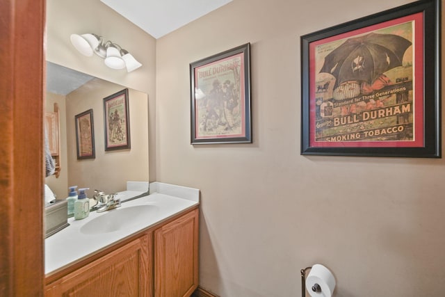 8395 Dalton Rd, Onsted, MI 49265 - half bathroom featuring vanity