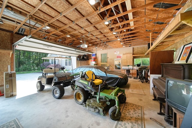 8395 Dalton Rd, Onsted, MI 49265 - garage with a garage door opener
