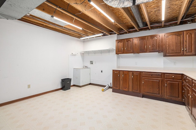 2240 Quincy Ave, Portage, MI 49024 - finished basement with light flooring