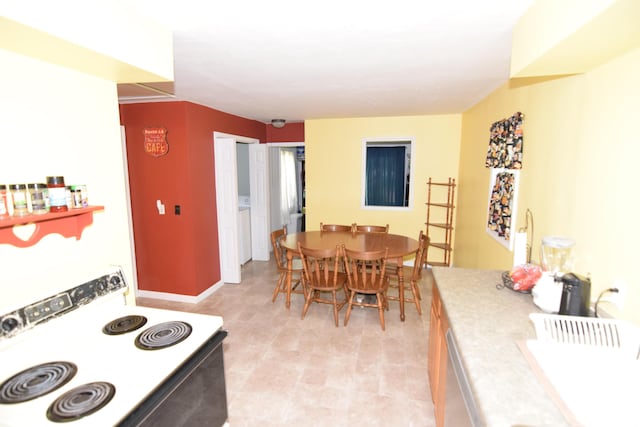 325 Dallas St, Colon, MI 49040 - dining room featuring baseboards