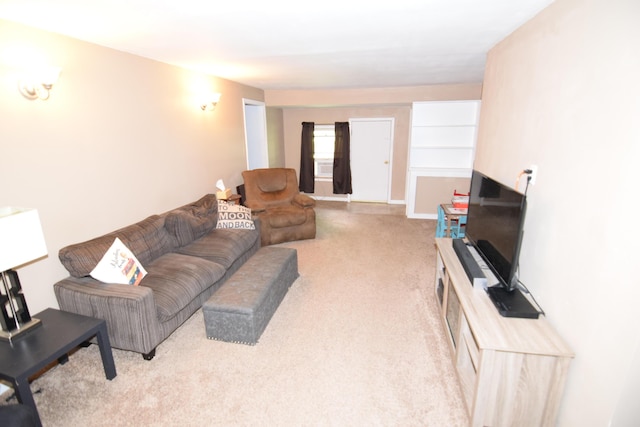 325 Dallas St, Colon, MI 49040 - living room with light colored carpet