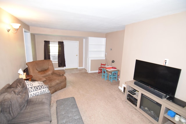 325 Dallas St, Colon, MI 49040 - living room with carpet floors and baseboards