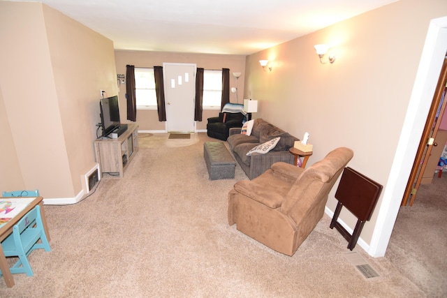325 Dallas St, Colon, MI 49040 - living area with carpet floors