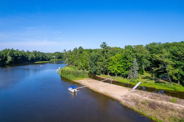 11901 187th Ave, Stanwood, MI 49346 - water view featuring a forest