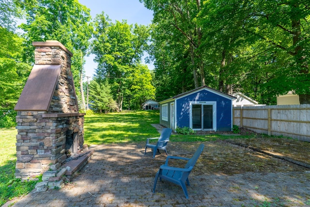 11901 187th Ave, Stanwood, MI 49346 - view of yard with an outdoor structure and view of scattered trees