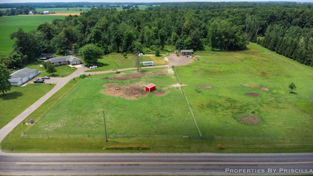 9265 Mulliken Rd, Mulliken, MI 48861 - aerial view of sparsely populated area
