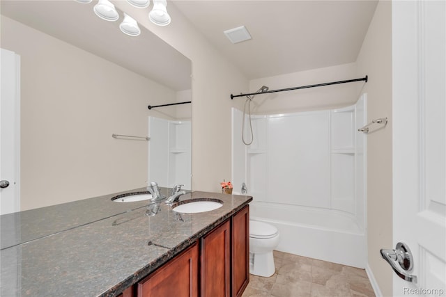 6119 Amber Ln, Grand Blanc, MI 48439 - full bathroom featuring vanity and shower / bathtub combination