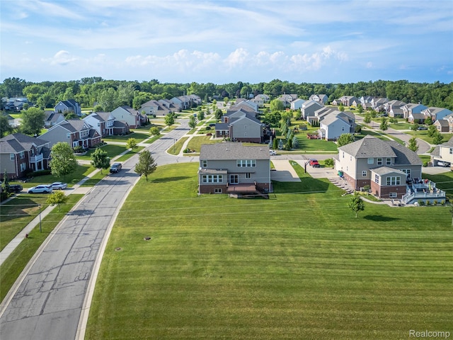 6119 Amber Ln, Grand Blanc, MI 48439 - aerial perspective of suburban area