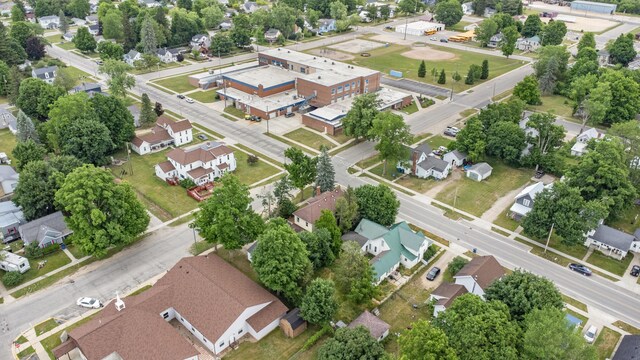 405 W 5th St, Evart, MI 49631 - aerial view of residential area