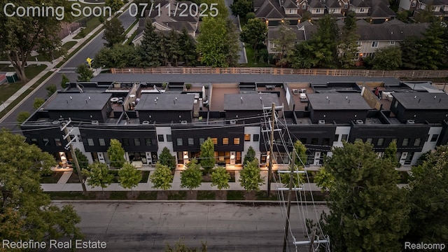 722 E Parent Ave, Royal Oak, MI 48067 - aerial view of residential area