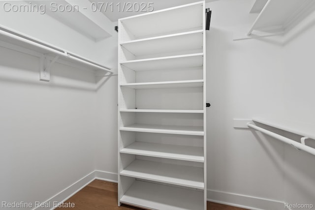 722 E Parent Ave, Royal Oak, MI 48067 - walk in closet with dark wood finished floors
