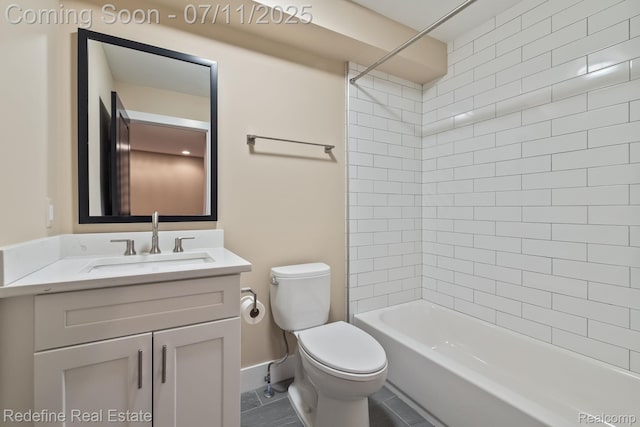 722 E Parent Ave, Royal Oak, MI 48067 - full bathroom with vanity and shower / tub combination