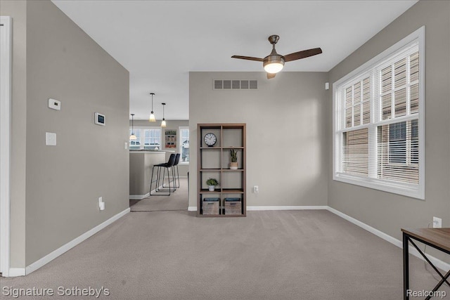 182 Amys Walk, Auburn Hills, MI 48326 - spare room featuring carpet flooring and ceiling fan