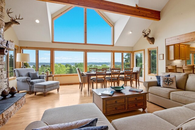 6730 S Glazier Beach Dr, Cedar, MI 49621