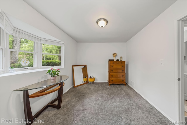 7241 Richardson Rd, West Bloomfield, MI 48323 - sitting room featuring carpet floors and baseboards