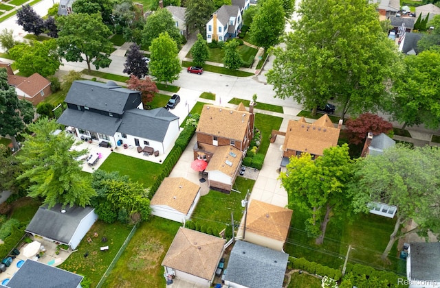 648 S Highland St, Dearborn, MI 48124 - aerial view of residential area