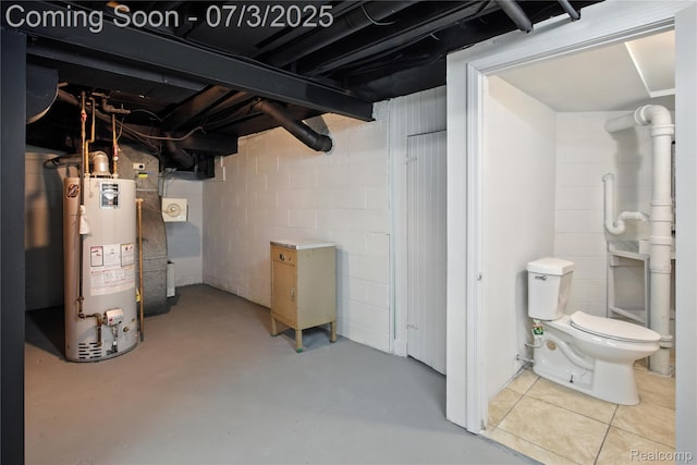 65 Martin Luther King Jr Blvd N, Pontiac, MI 48342 - basement with water heater