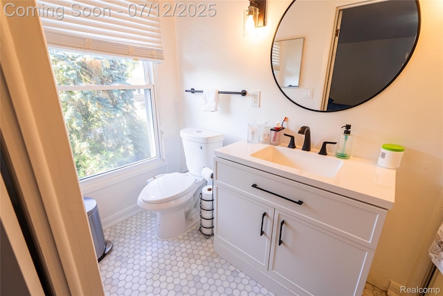 42331 Beacontree Ct, Northville, MI 48168 - half bath featuring vanity and plenty of natural light