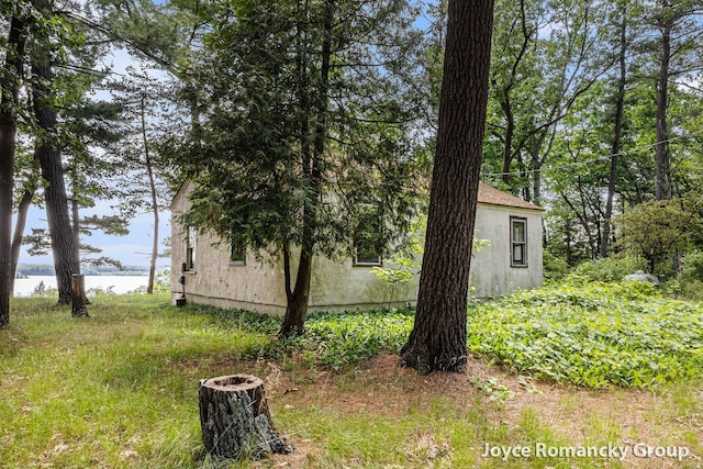 5752 E 52nd St, Newaygo, MI 49337 - view of yard with a water view